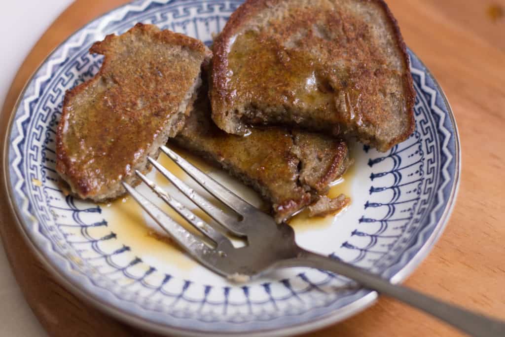 Russian buckwheat pancakes syrniki