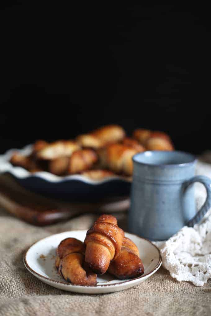 Traditional Israeli yeasted rugelach